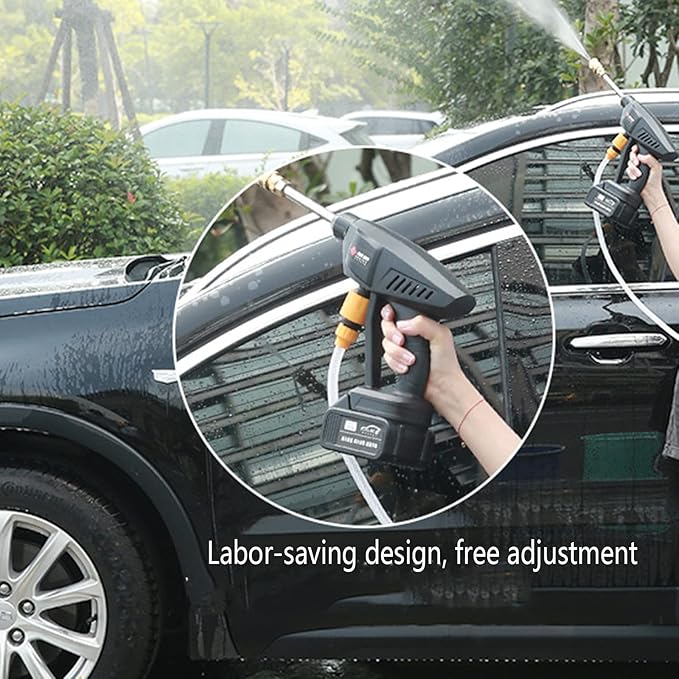 Pressure Washer for Car – High Power Cordless Cleaner | ماكينة غسيل سيارات بضغط عالي لاسلكية
