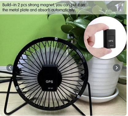 Mini GPS Tracker – Waterproof & Magnetic | جهاز تتبع GPS صغير مغناطيسي ومقاوم للماء
