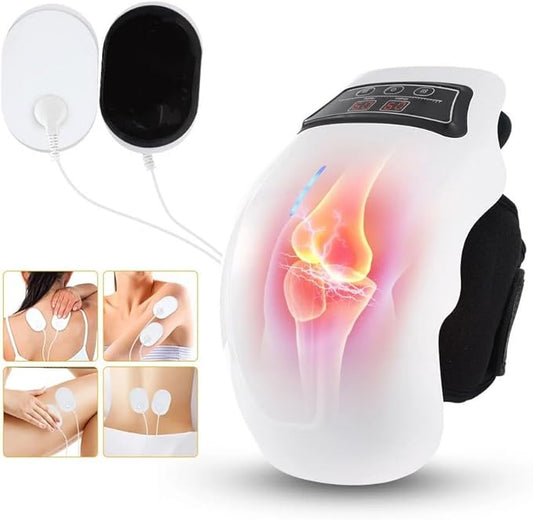 Electric Knee Massager – Heat & Vibration Therapy | جهاز تدليك الركبة الكهربائي مع التسخين والاهتزاز