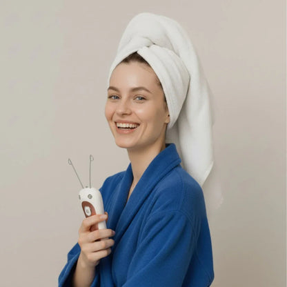 Electric Facial Threading Hair Removal (إزالة شعر الوجه بالخيط الكهربائي)